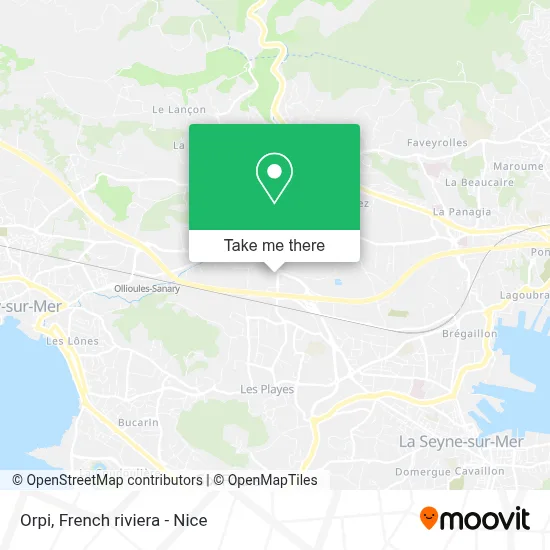 Orpi map