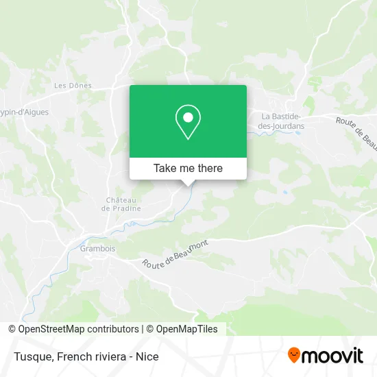 Tusque map