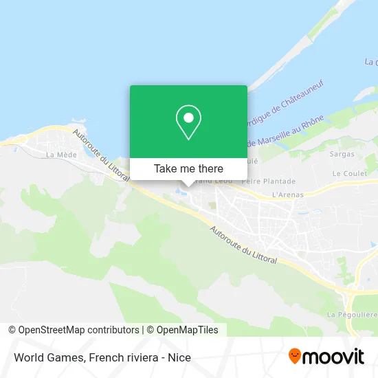 World Games map