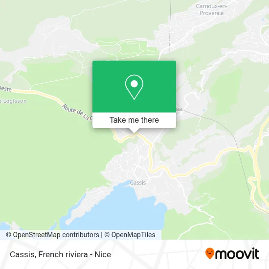 Cassis map