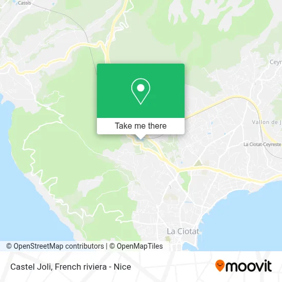 Castel Joli map