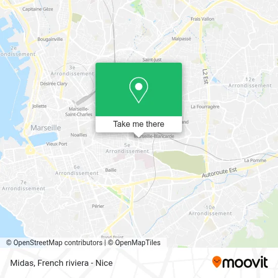 Midas map