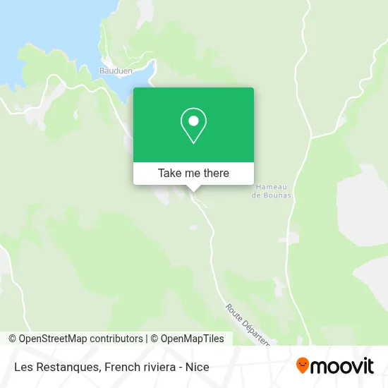 Les Restanques map
