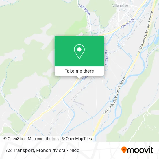 A2 Transport map