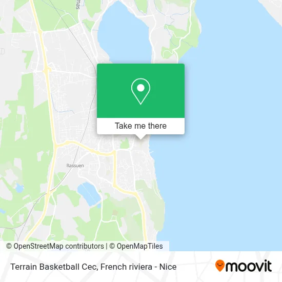 Terrain Basketball Cec map