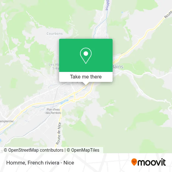 Homme map
