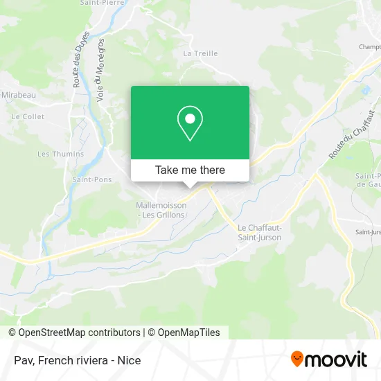 Pav map
