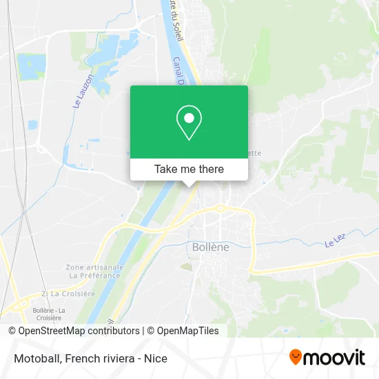 Motoball map