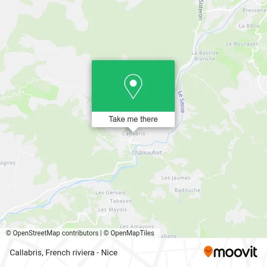 Callabris map