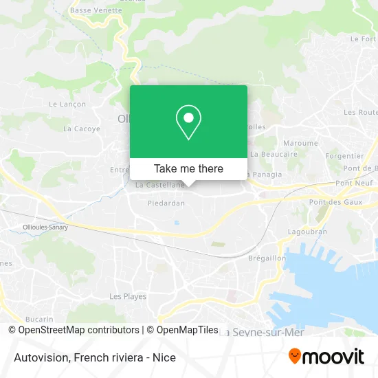 Autovision map