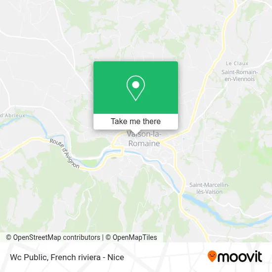 Wc Public map