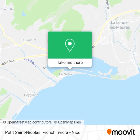 Petit Saint-Nicolas map