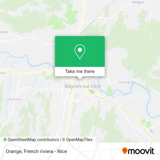 Orange map