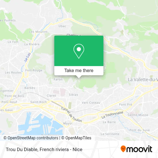 Trou Du Diable map