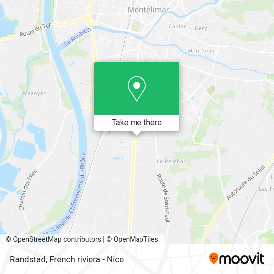 Randstad map