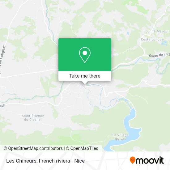 Les Chineurs map