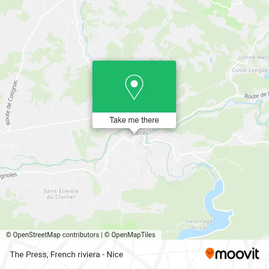 Le Pressoir map