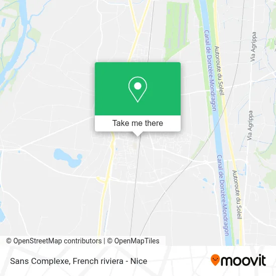Sans Complexe map