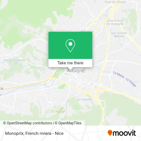 Monoprix map