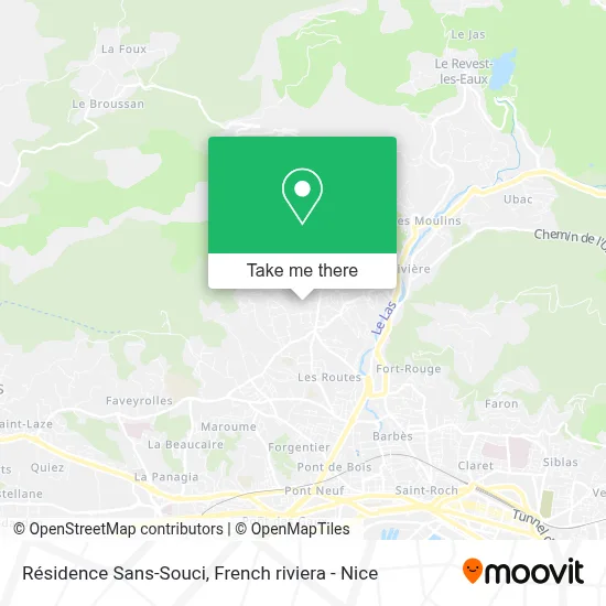 Résidence Sans-Souci map