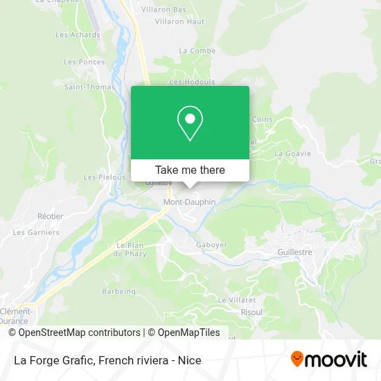 La Forge Grafic map