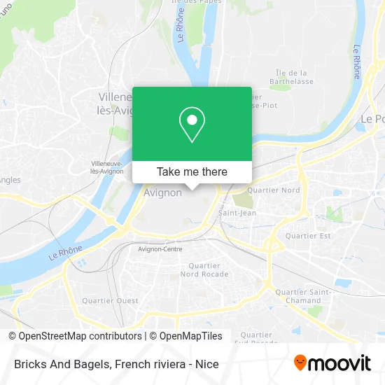 Bricks And Bagels map