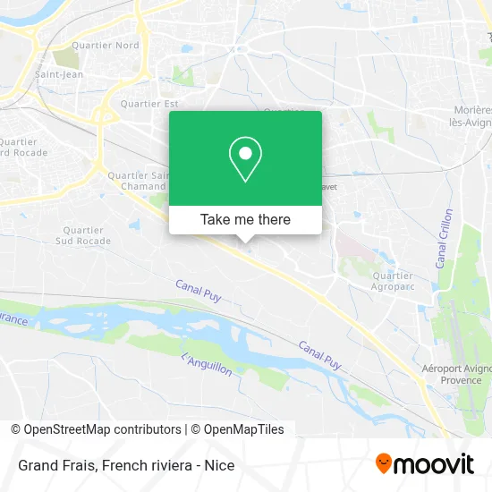 Grand Frais map