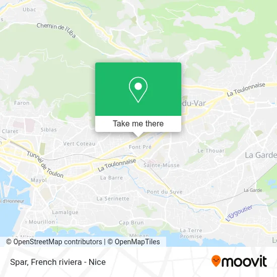 Spar map