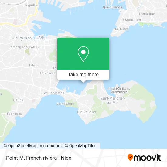 Point M map