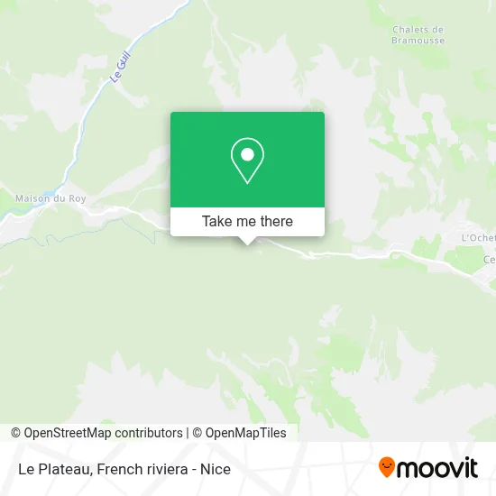 Le Plateau map