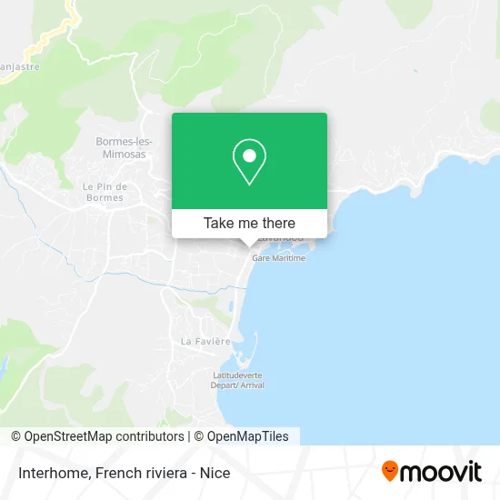 Interhome map