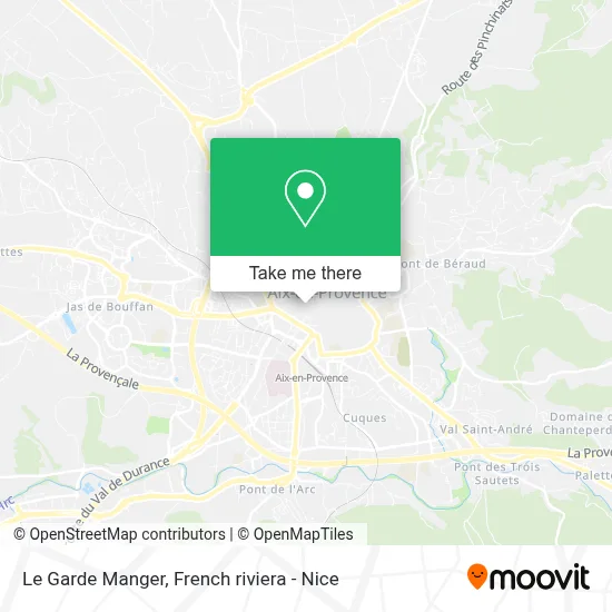 Le Garde Manger map
