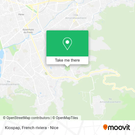 Kiospap map