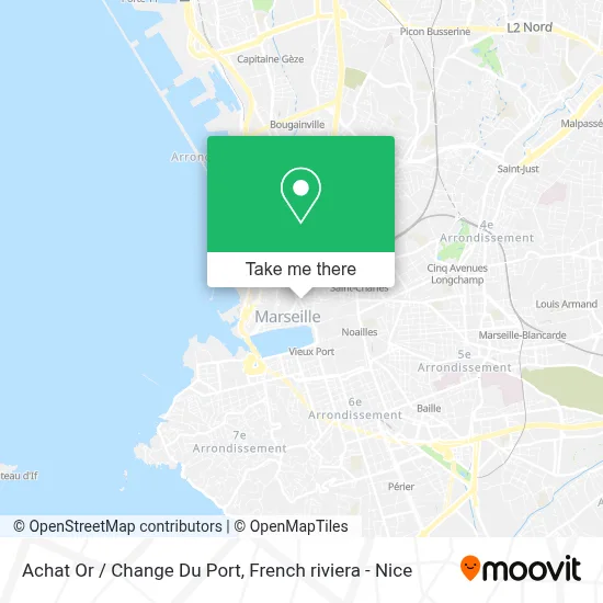Achat Or / Change Du Port map