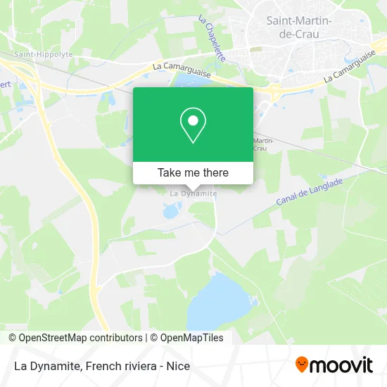 La Dynamite map