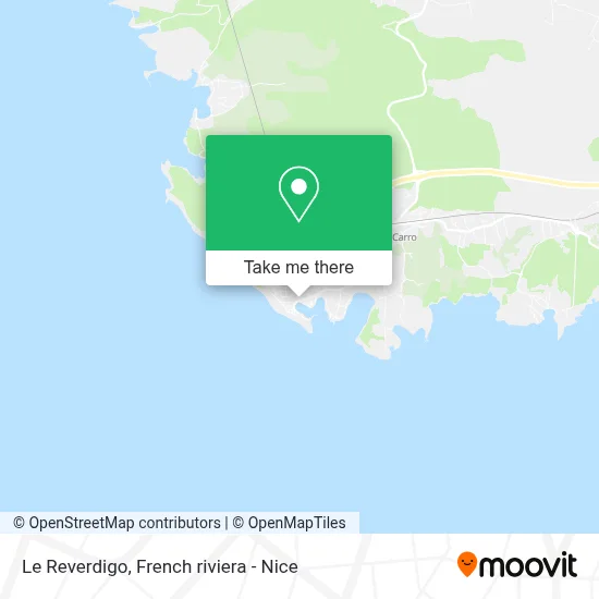 Le Reverdigo map