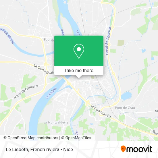 Le Lisbeth map