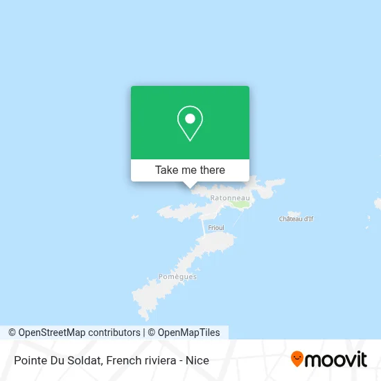 Pointe Du Soldat map
