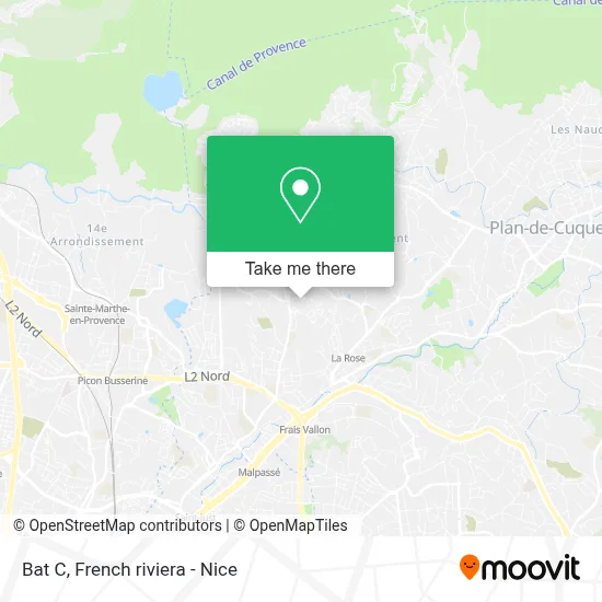 Bat C map