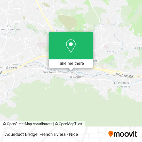 Pont Aqueduc map