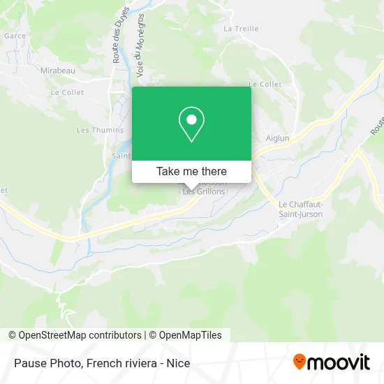 Pause Photo map