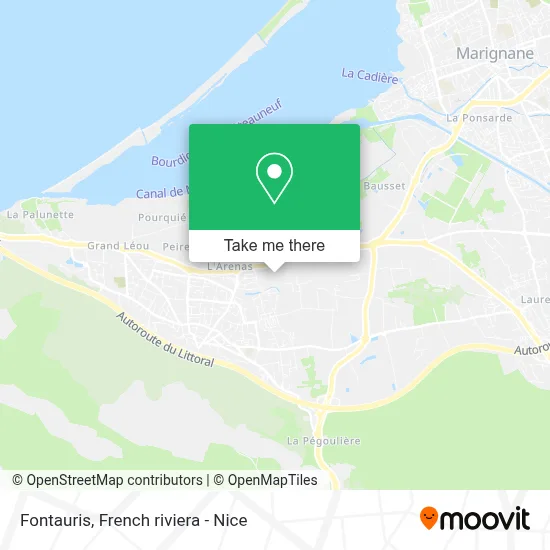Fontauris map