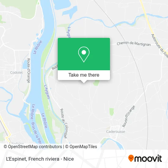 L'Espinet map