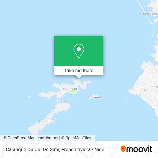 Calanque Du Cul De Simi map