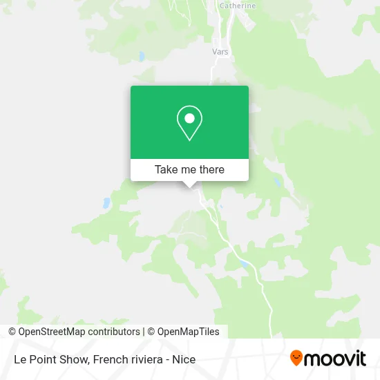 Le Point Show map