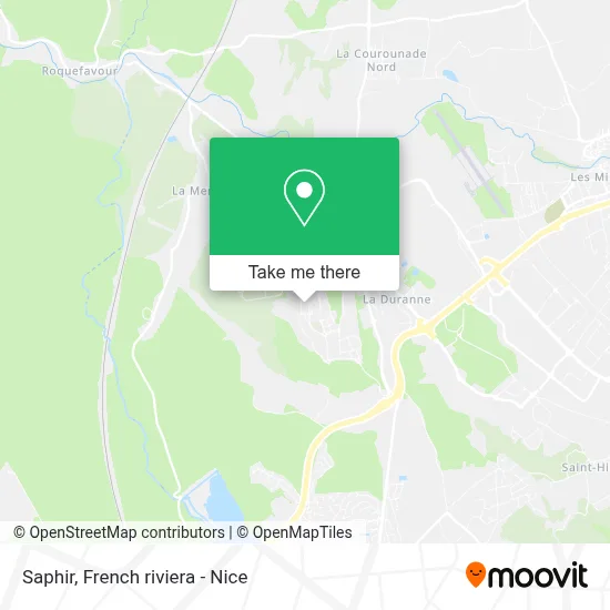 Saphir map