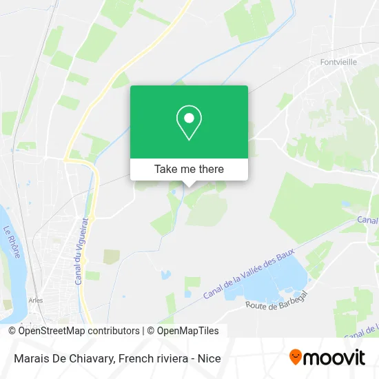 Marais De Chiavary map