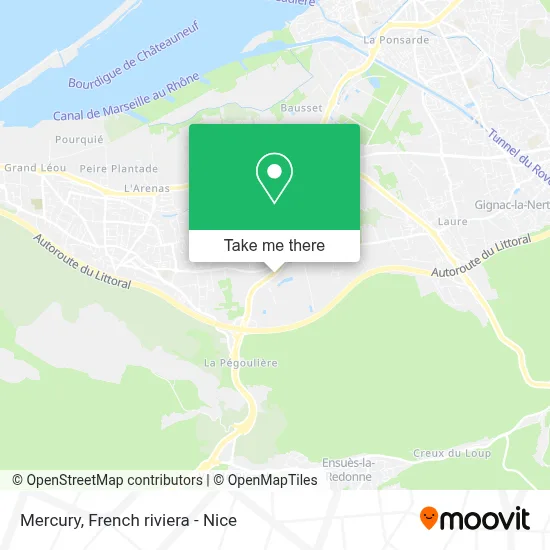 Mercury map