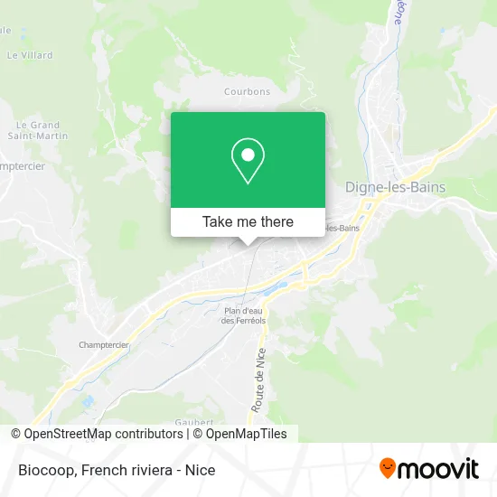 Biocoop map
