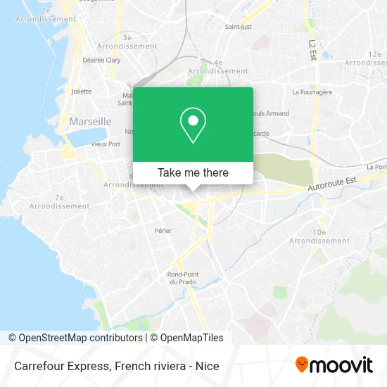 Carrefour Express map